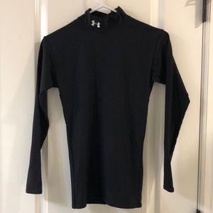 Under Armour Men’s Coldgear Compression Mock Long Sleeve, size small